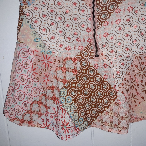 American Rag SM Ruffle Hem Patterned Tube Top - Picture 4 of 6